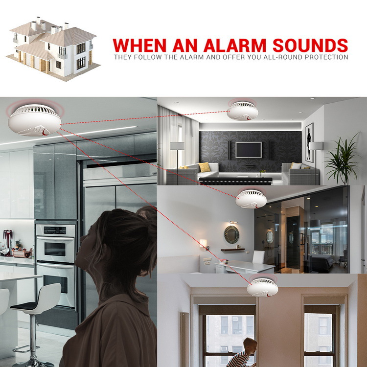 Australia, Europe, wireless in - đánh giá và giá Smoke Detector Interconnected