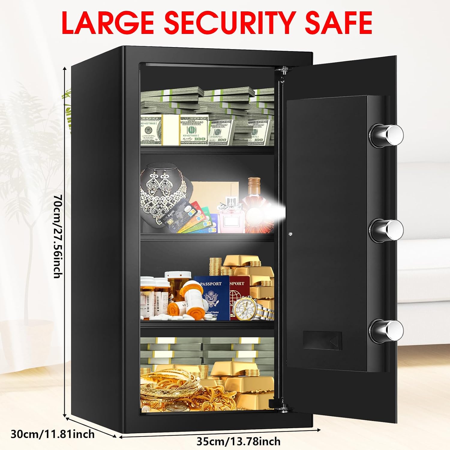 Fire Proof Safe for Home Docum - đánh giá và giá Fire Safe Document