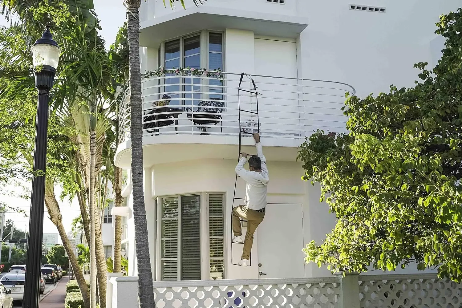 Reusable Fire Escape Ladder 3  - đánh giá và giá Fire Escape Ladder