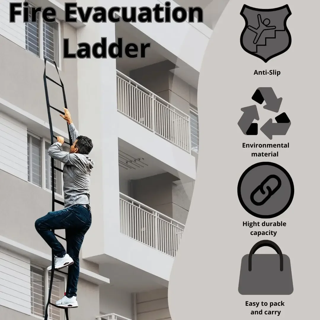 Reusable Fire Escape Ladder 3  - đánh giá và giá Fire Escape Ladder