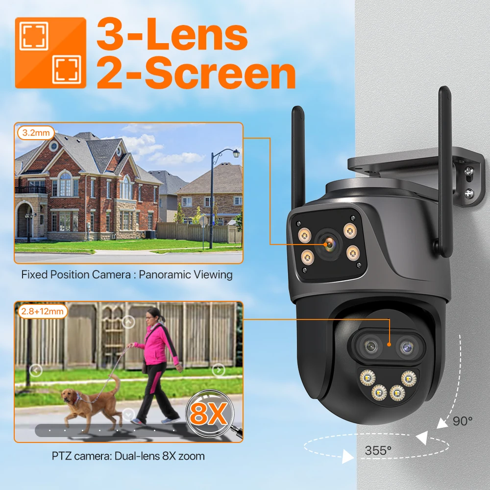 IP Camera 6K 9MP HD WiFi Outdo - đánh giá và giá Eufy Camera E220