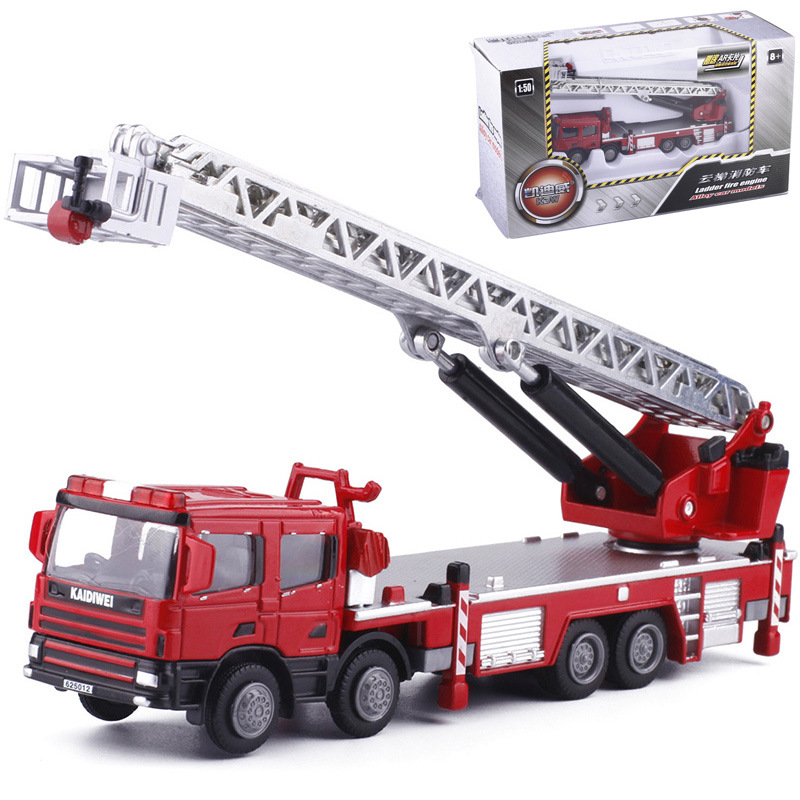 Hợp Kim 1:50 Thang Hỏa Mô Hình - đánh giá và giá Fire Escape Ladder