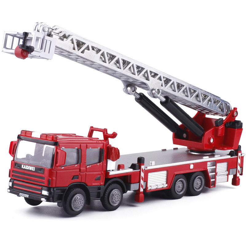 Hợp Kim 1:50 Thang Hỏa Mô Hình - đánh giá và giá Fire Escape Ladder