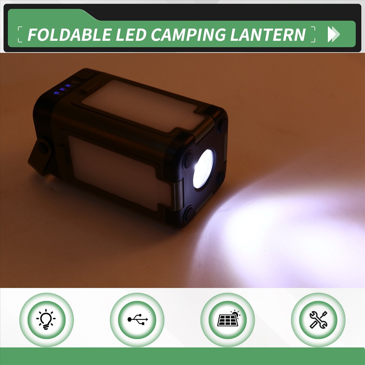 X08A Foldable LED Camping Lant - đánh giá và giá Power Outage Light